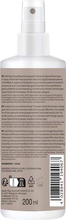 Image du produit Basler Glow & Shine Leave-In Spray (200 ml)
