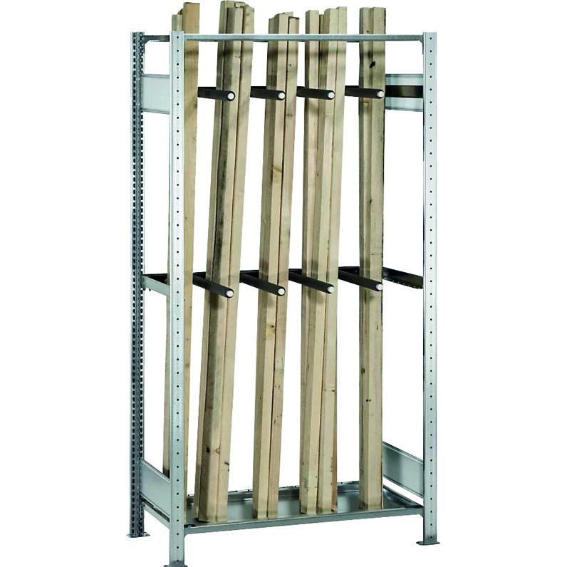 Schulte Lagertechnik, Kellerregal, Stecksystem Anbauregal MULTIplus150 für Langgut