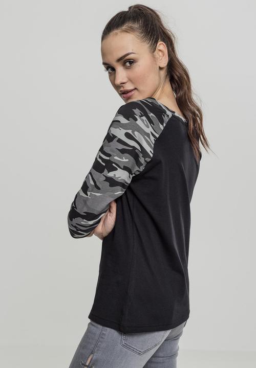 Image du produit Urban Classics Ladies 3/4 Contrast Raglan Tee (XS)