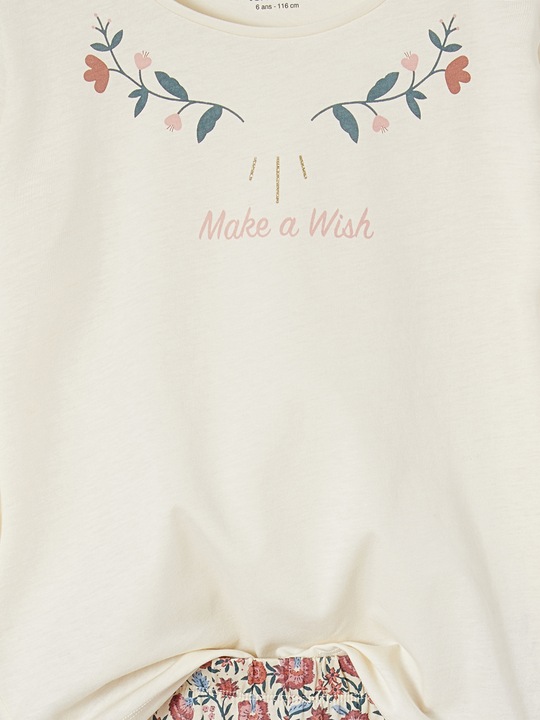 Actual product image Vertbaudet 2er-Pack lange Mädchen Schlafanzüge mit Boho-Print (146)