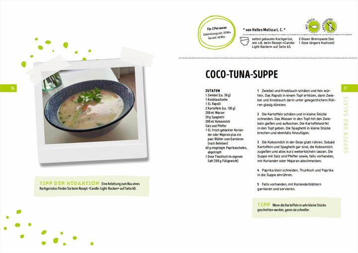 Image du produit Kochen ohne Strom - Das Notfallkochbuch - Die 50 besten Rezepte für Alltag, Camping und Notf (Allemand, Office fédéral de la protection de la population, 2021)