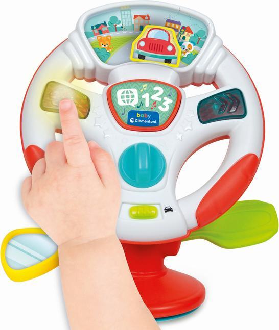 Actual product image Clementoni Interactive steering wheel for babies
