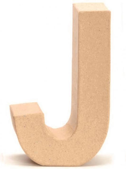 Actual product image Glorex Buchstabe J
