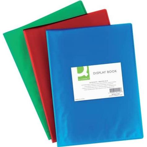 Q-Connect, Mappe, Sichtmappe A4 transp. grün (A4, 1 x)