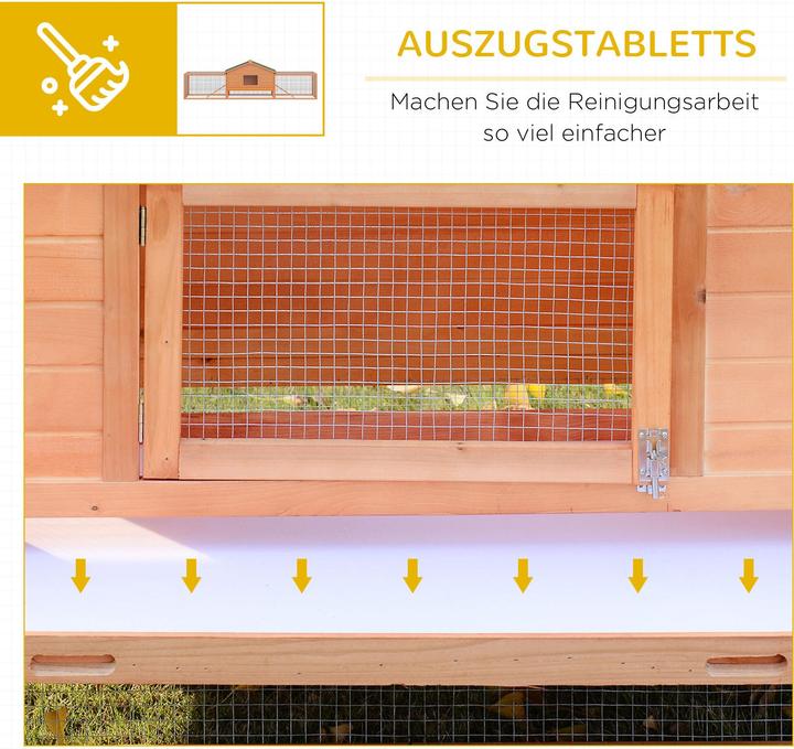 Image du produit PawHut Clapier à lapins