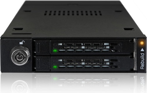 Actual product image Icy Dock Mb992skr-B 2x 2.5" Raid