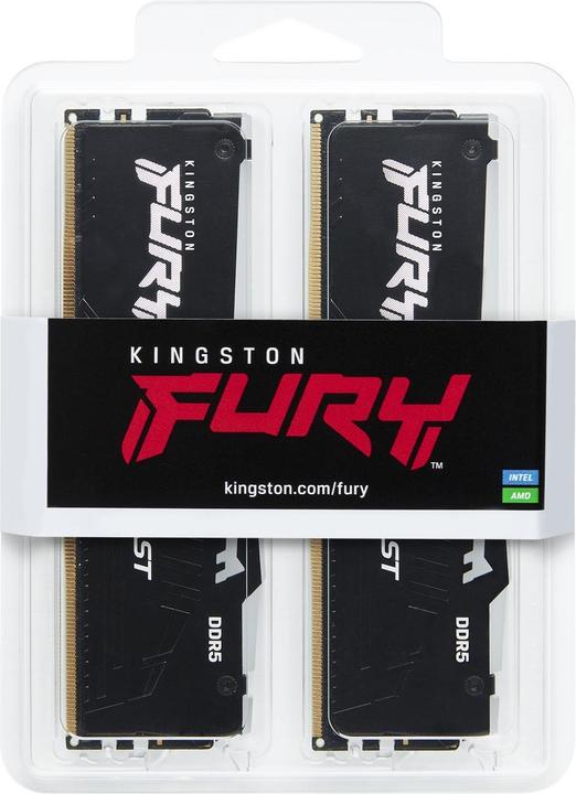 Actual product image Kingston FURY Beast RGB (2 x 16GB, 6000 MHz, DDR5 RAM, DIMM)