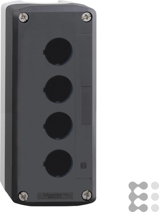Actual product image Schneider Electric Pushbutton housing 22mm 4 hole gray