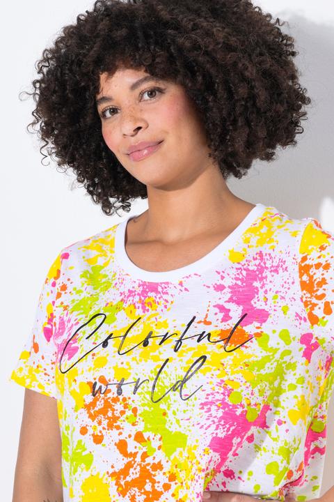 Image du produit Angel of Style T-Shirt, A-Linie, Farbspritzer, Colorful World (48)
