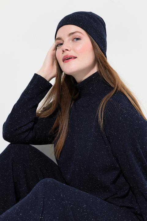 Actual product image Ulla Popken Textured Speckled Beanie (One size)