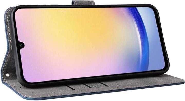 Actual product image Cover-Discount Galaxy A25 5G - Case with RFID blocker blue (Samsung Galaxy A25 5G)