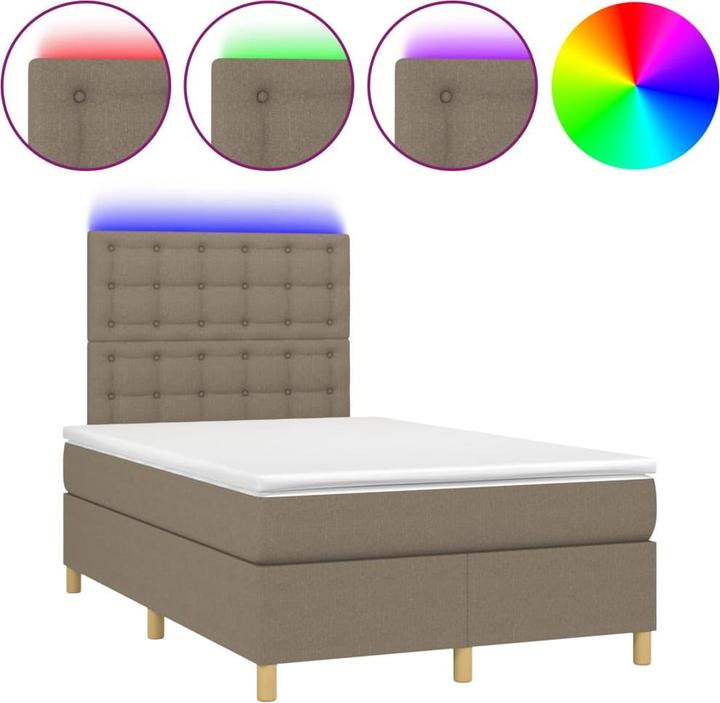Produktbild vidaXL Boxspringbett (120 x 200 cm)
