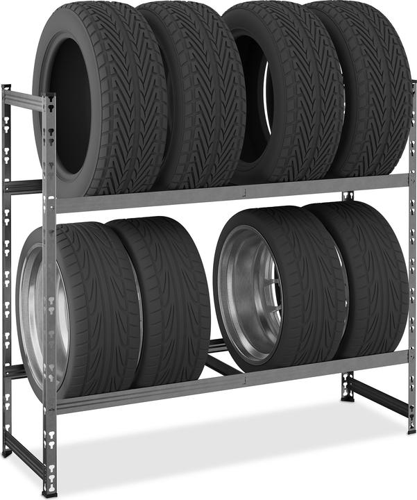 Actual product image Relaxdays Tyre rack