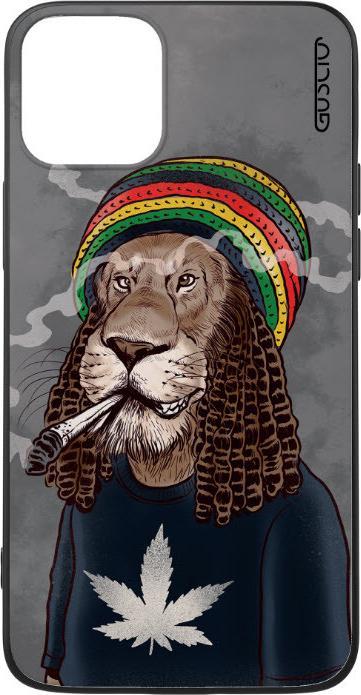 Actual product image Guscio iPhone 12 mini - cover rasta lion (Apple iPhone 12 mini)