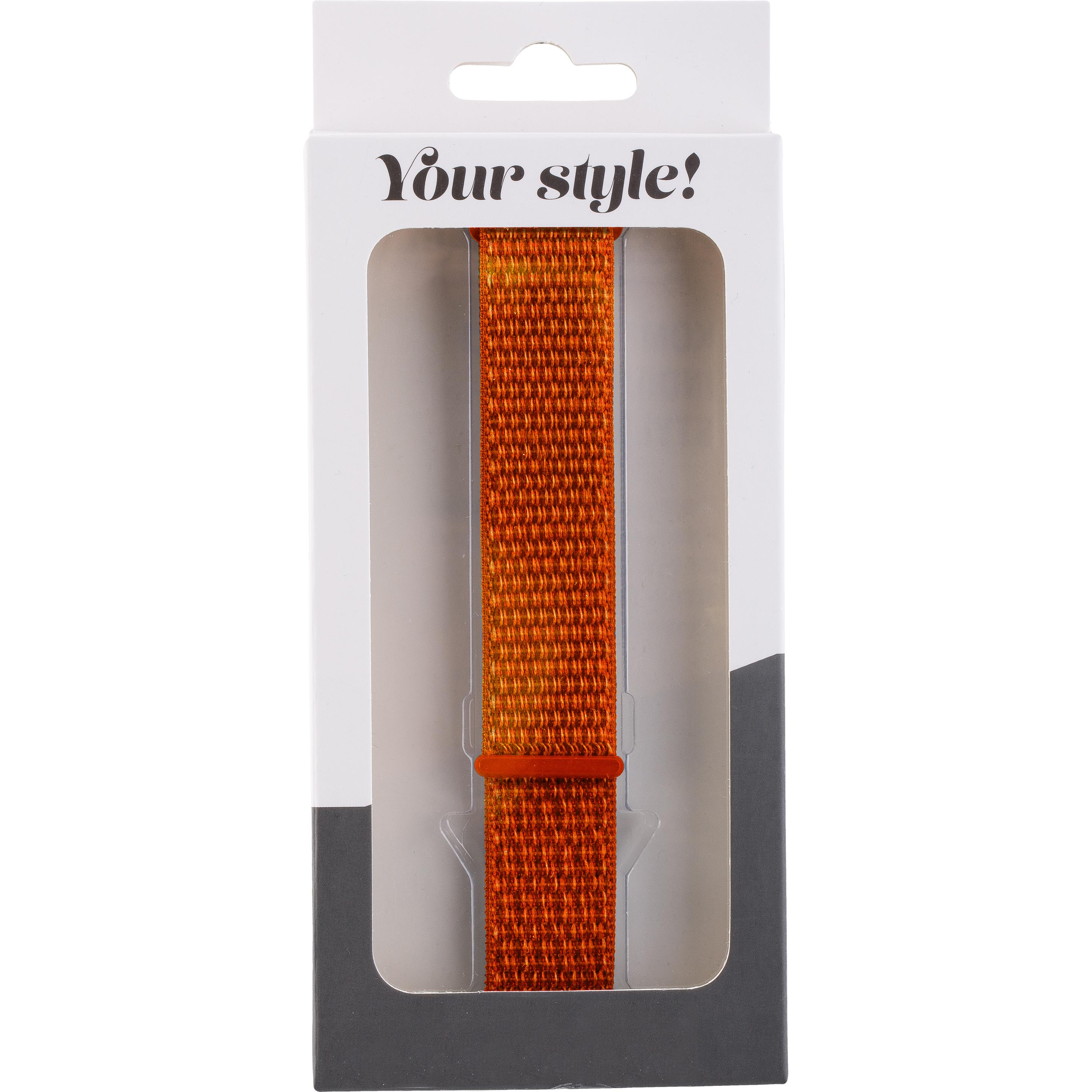 Peter Jäckel WATCH BAND für Apple Watch Ultra 49mm/ Watch 45/44mm (Series 4 - 9)/ 42mm (Series 1 - 3 (Nylon, Watch 42mm)...