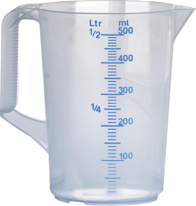 Produktbild Waca Messkanne in Farbe transparent, 0,5 l (500 ml)