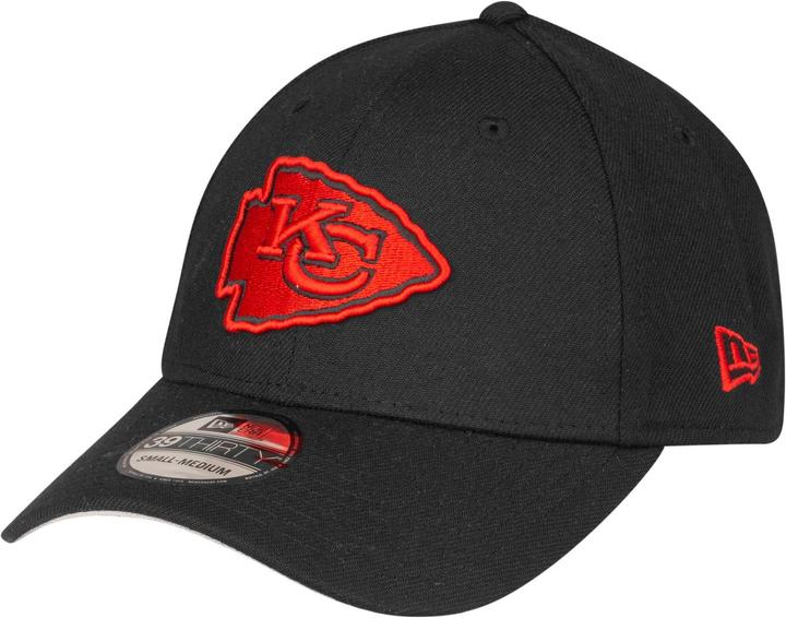Produktbild New Era 39Thirty Cap - Kansas City Chiefs schwarz rot - M/L (M, L)