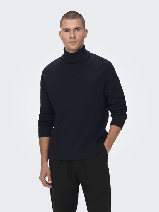 Image du produit Only & Sons Pull à col haut en maille (XXL)