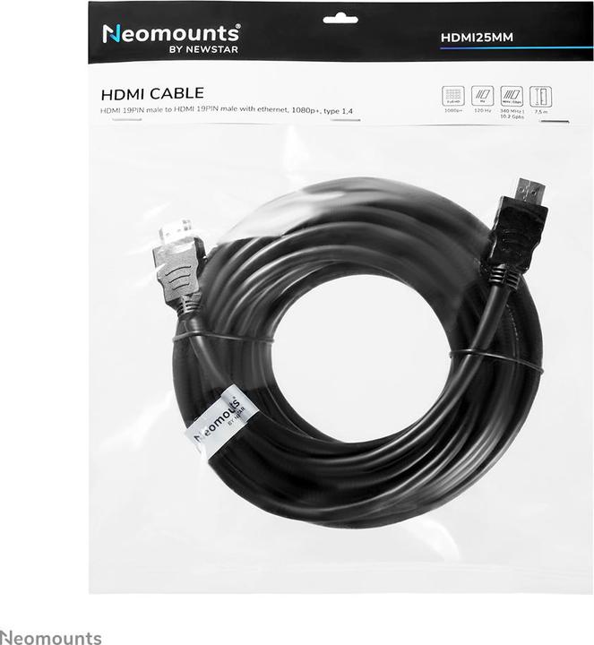 Produktbild Neomounts HDMI (Typ A) — HDMI (Typ A) (7.50 m, HDMI, 1.3)