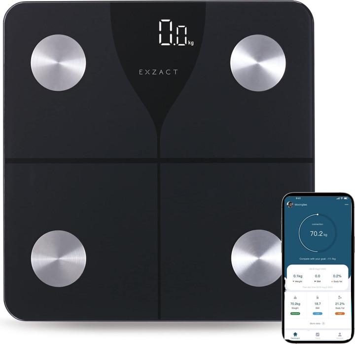 Immagine prodotto Exzact Monitor della composizione corporea (180 kg)