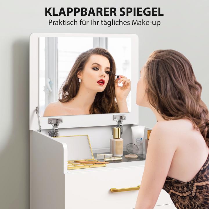 Produktbild Homcom Schminktisch (48 x 40 x 90 cm)