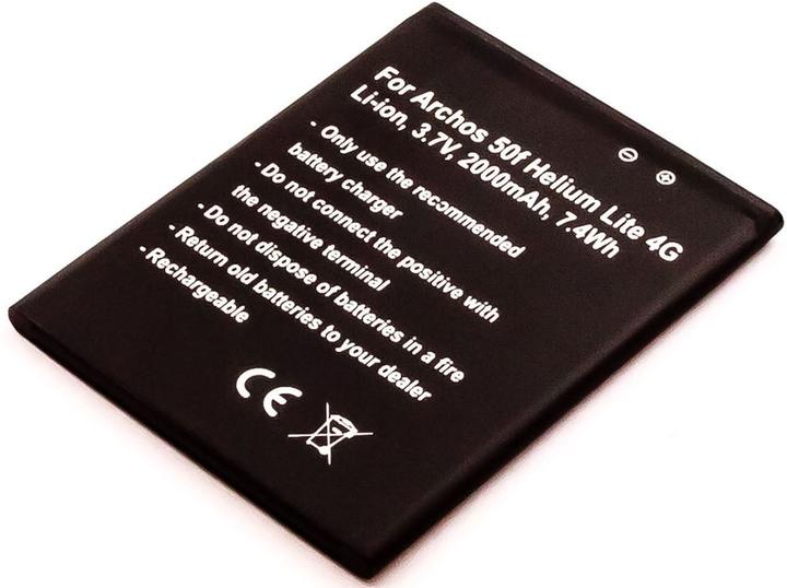 Actual product image AGI 109772 - Battery/Battery - Archos - 50F Helium Lite 4G - Black - Lithium-Ion (Li
