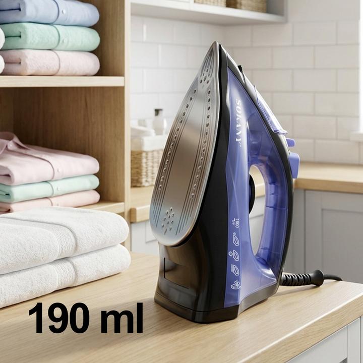 Produktbild Sokany Dampfbügeleisen 1600W Keramiksohle (1600 W)