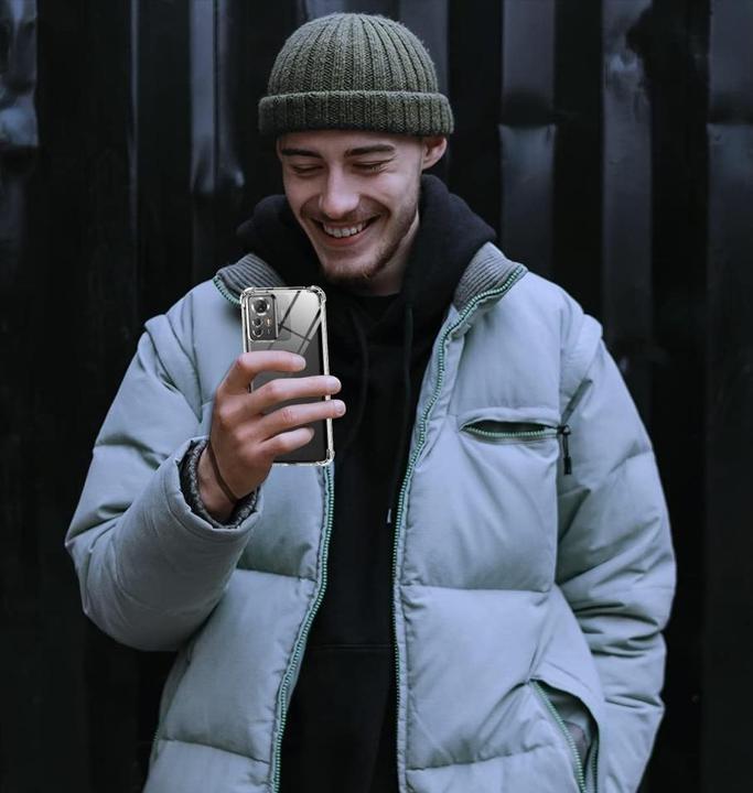 Actual product image Screenguard Xiaomi Redmi Note 12S Case Crystal Soft Airbag Bumper (Xiaomi Redmi Note 12S)