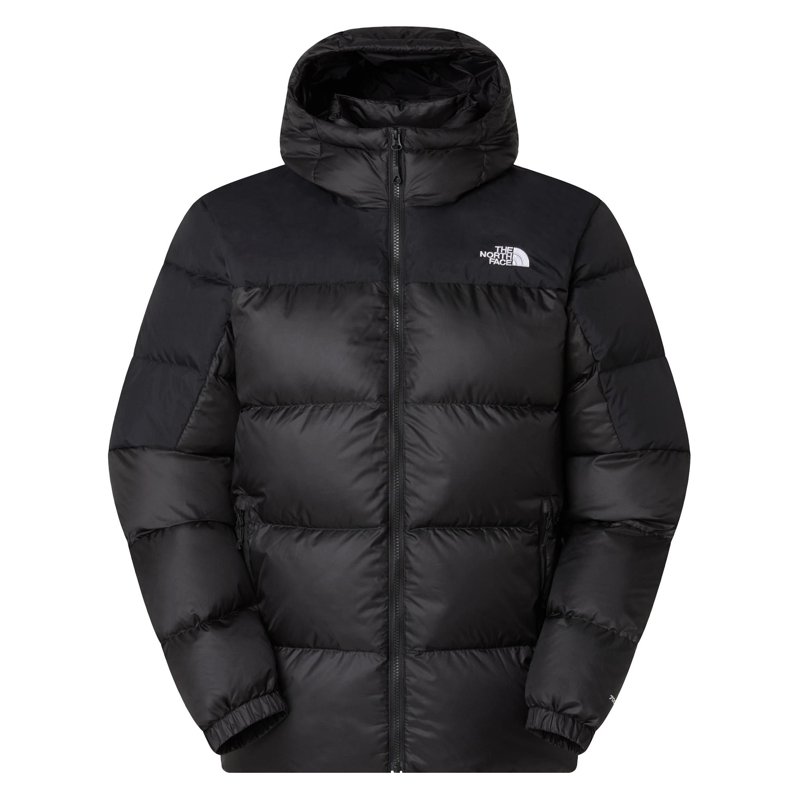 North Face, Mannen, Winterjassen, Diablo Down Hoodie, Zwart, (Xxl)