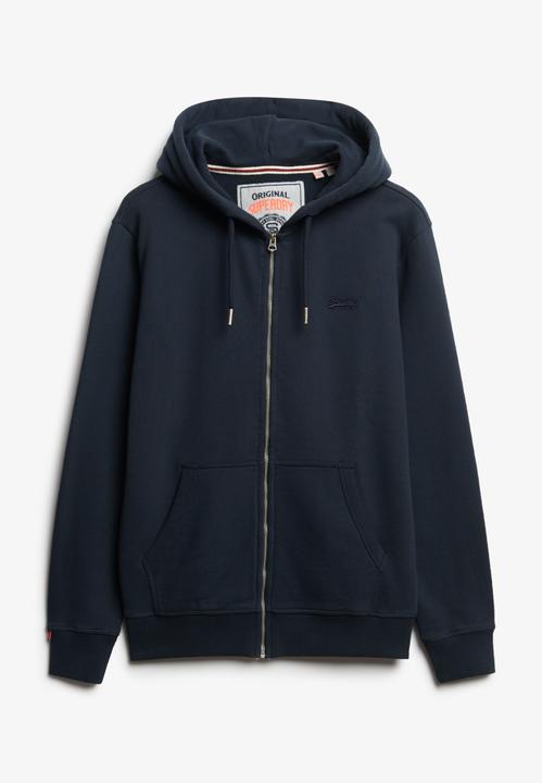 Produktbild Superdry Vest Essential Logo Zip Hoodie Hb M2014128b Eclipse Navy Mannen Maat - 3XL (3XL)