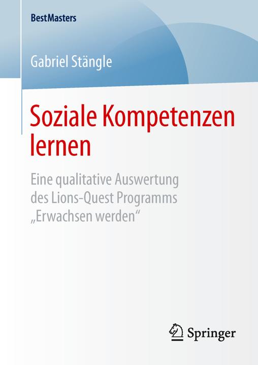 Produktbild Soziale Kompetenzen lernen (Deutsch, Gabriel Stängle, 2015)