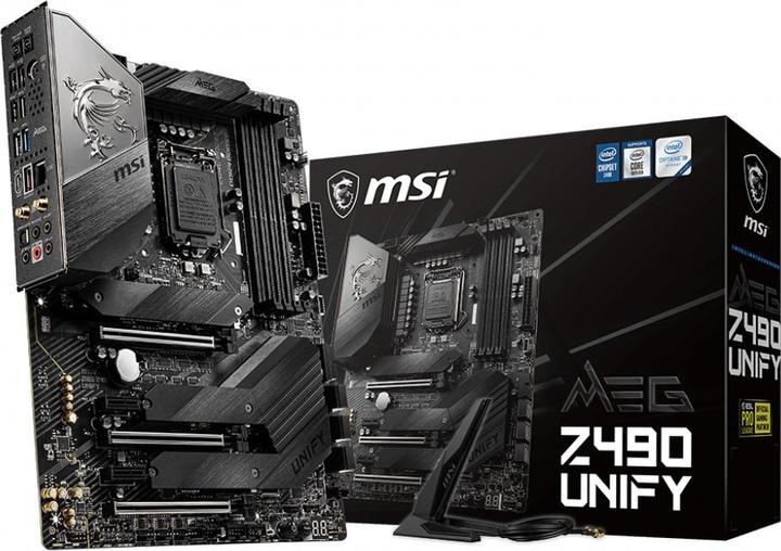 Produktbild MSI MEG Z490 UNIFY (LGA 1200, Intel Z490, ATX)