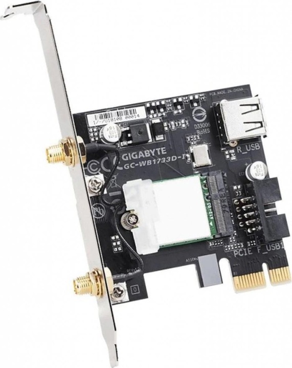 Actual product image Gigabyte GC-WB1733D-I (Mini PCI Express)