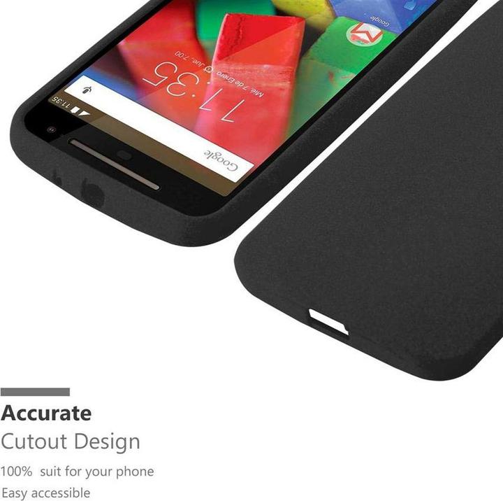 Produktbild Cadorabo TPU Frosted Cover (Motorola Moto G2 (2nd Gen))