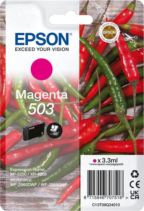 Actual product image Epson 503 MG SEC (M)