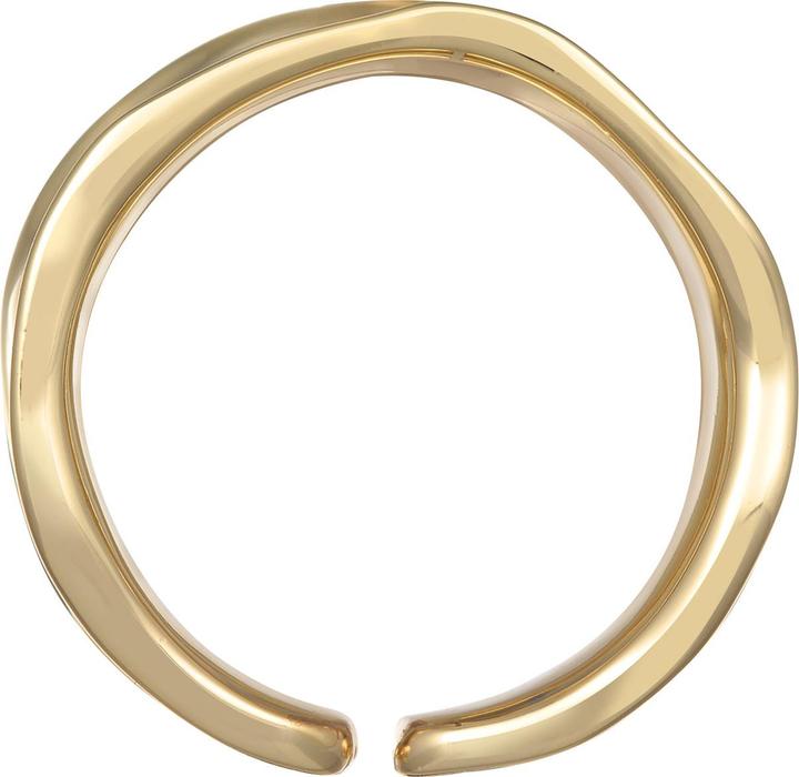 Immagine prodotto Elli Ring Bandring Offen Struktur Farbe Gold für Damen (58)