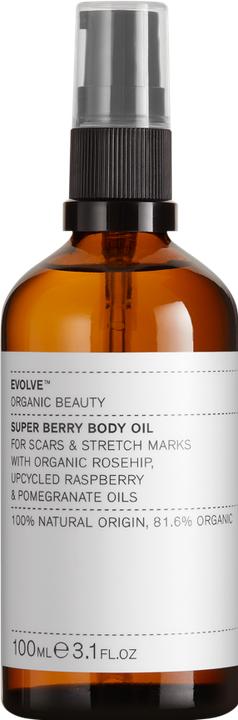 Produktbild Evolve Beauty Super Berry Natural Body Oil for Scars and Stretch Marks 100ml (Körperöl, 100 ml)