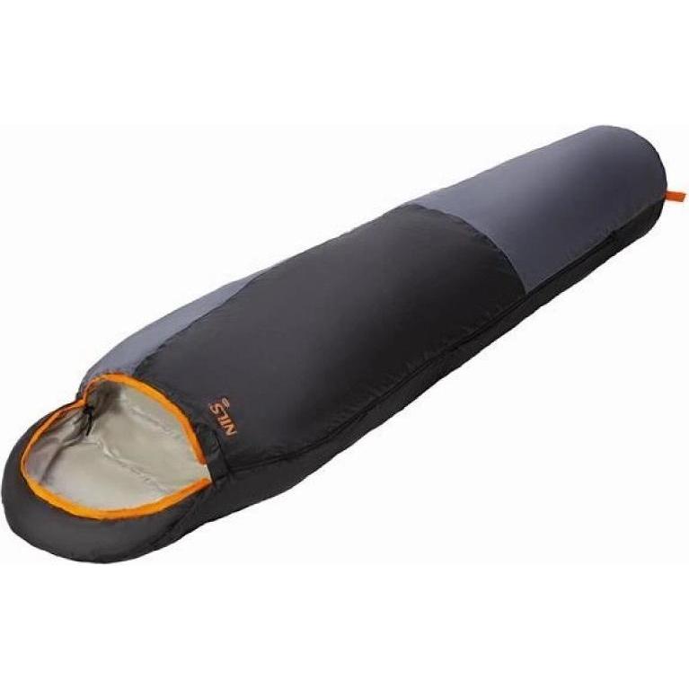 Nils Nc1705 Schlafsack Ultraleicht Grau-Orange Camp (215 cm) (15-04-134)