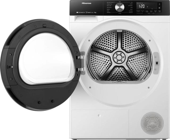 Image du produit Hisense DH3S902BW3 Sèche-linge 9Kg Classe A (9 kg, Droite)