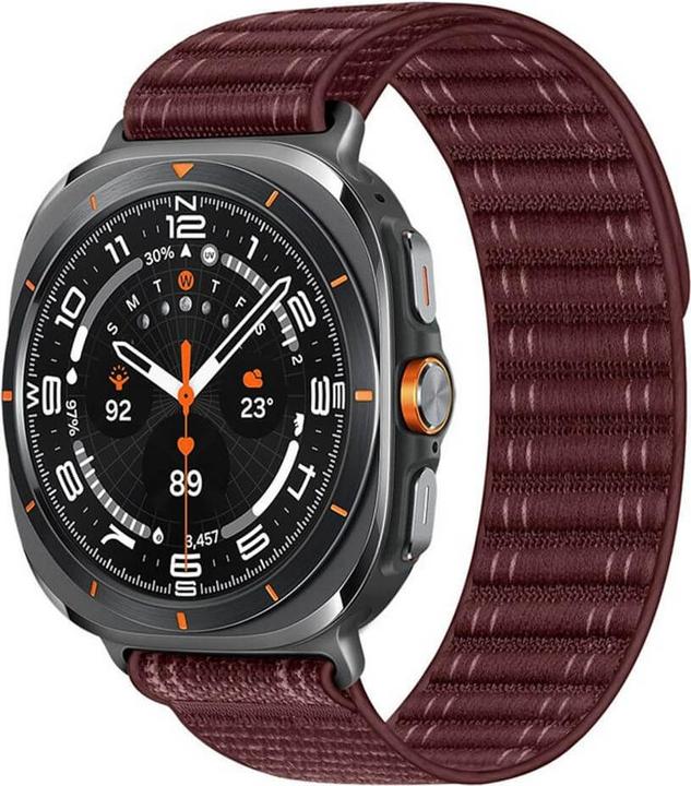 Immagine prodotto Cover-Discount Galaxy Watch Ultra (47 mm) - Cinturino di ricambio in nylon con chiusura in velcro (Nylon, Galaxy Watch Ultra)