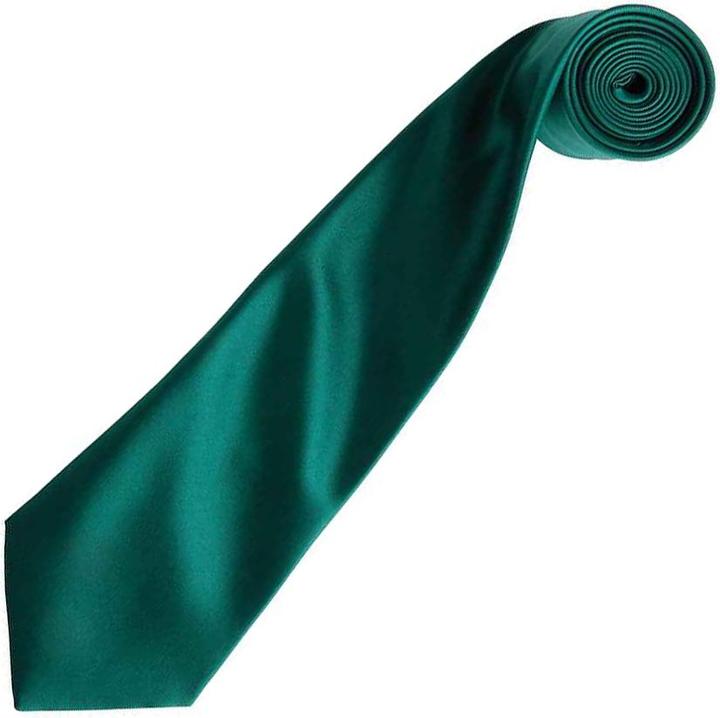 Actual product image Premier Unisex Adult Colours Satin Tie