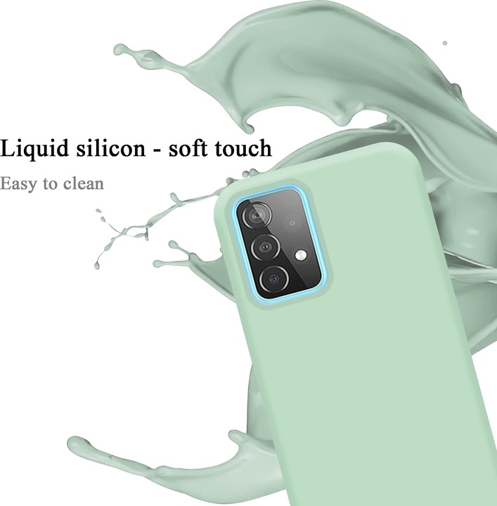 Actual product image Cadorabo TPU Liquid Silicone Case Cover (Samsung Galaxy A52)
