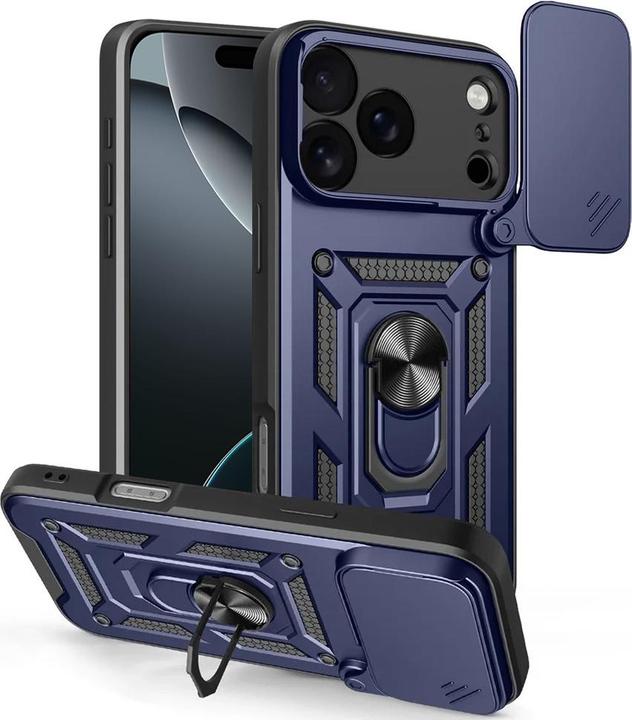 Produktbild Techsuit - CamShield Series - iPhone 17 Pro Max - Blue (Apple iPhone 17 Pro Max)