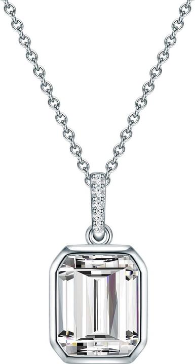 Immagine prodotto Trilani Catena da donna in argento Sterling Zirconia 40,0 cm + 5,0 cm di estensione - 16288 (Argento, 40 - 45 cm)