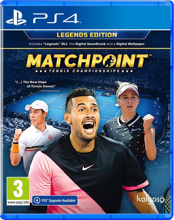 Immagine prodotto Matchpoint - Tennis Championships Legends Edition (PS4) (IT/ESP) (PS4)