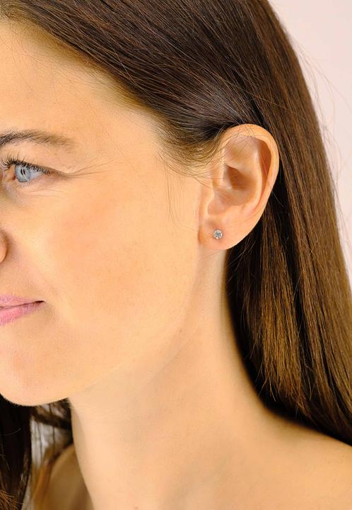 Image du produit Muau Boucles d'oreilles (Or blanc 750)