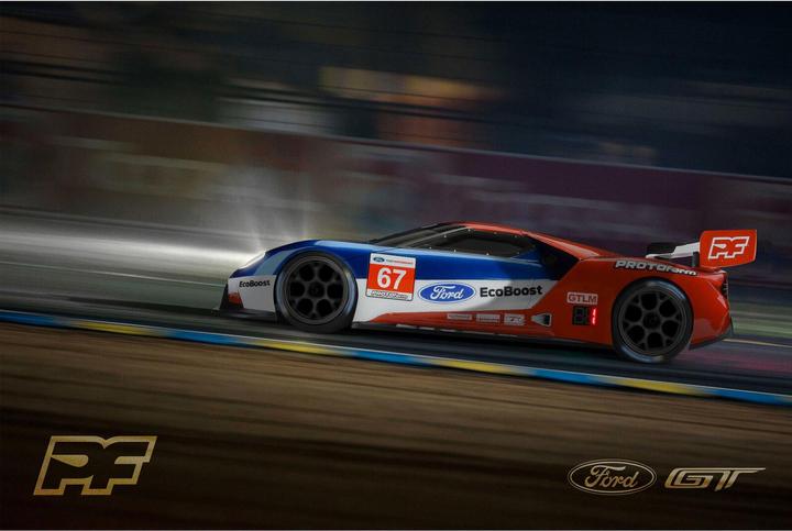 Image du produit Proline Carrosserie Ford GT, LW non peinte, 1:10