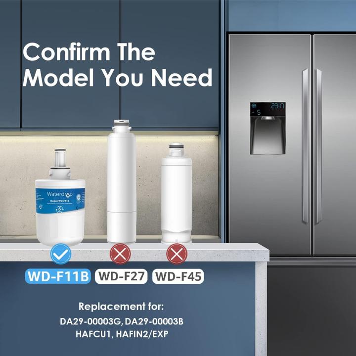 Immagine prodotto Waterdrop WD-F11B Kühlschrank-Wasserfilter-Ersatz für Samsung Modelle (1 x)