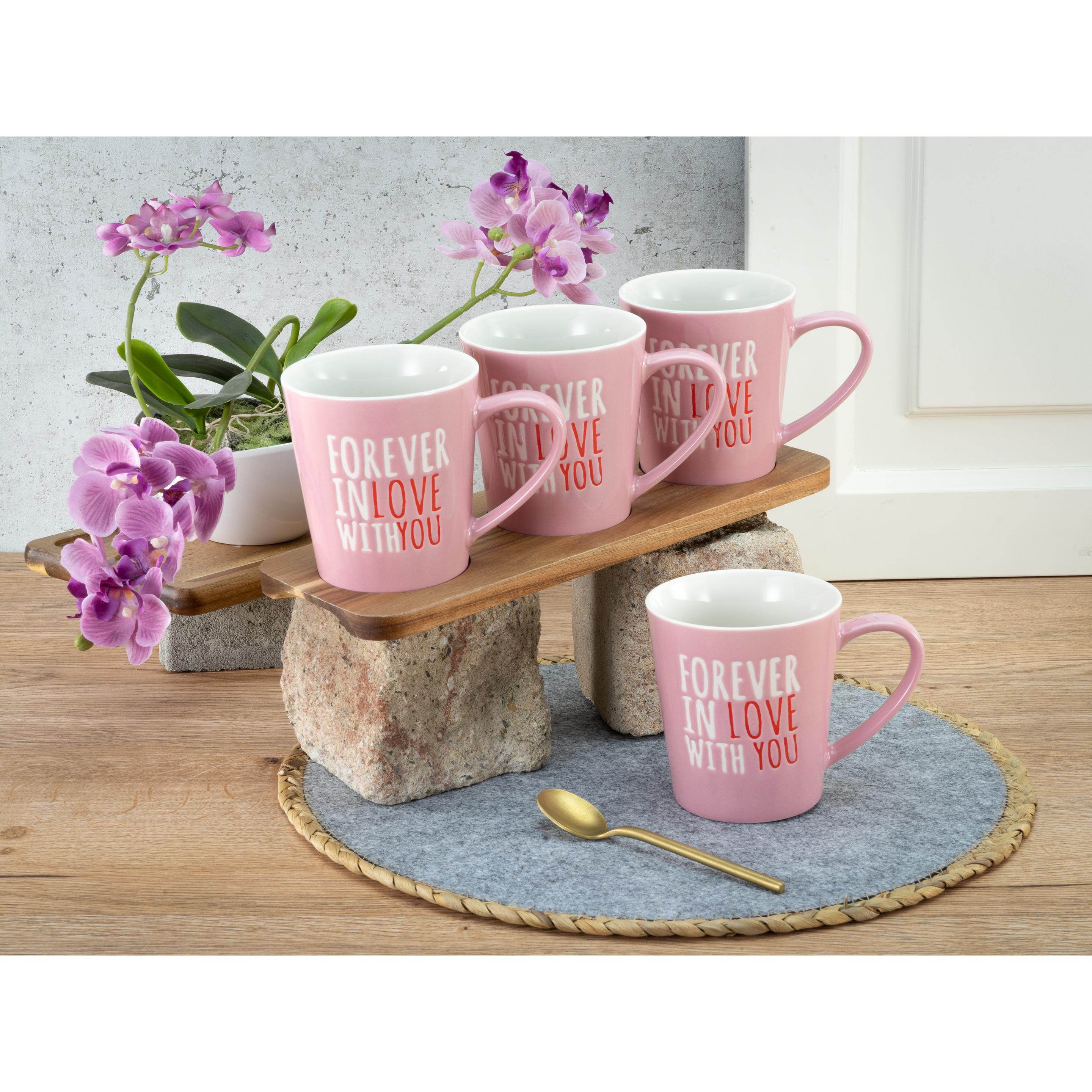 Thumbnail - CreaTable, Tasse, Love Collection (420 ml, 4 x)