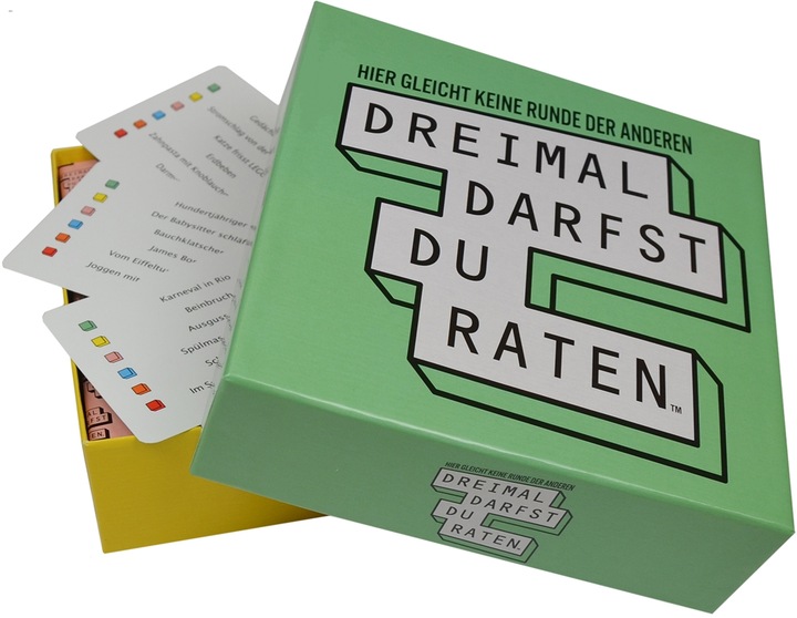 Produktbild Dreimal darfst du raten (Deutsch)
